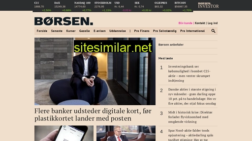 borsen.dk alternative sites