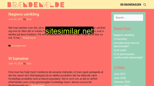 braendenaelde.dk alternative sites