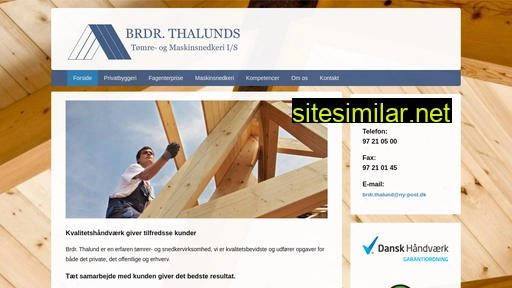 brdr-thalund.dk alternative sites