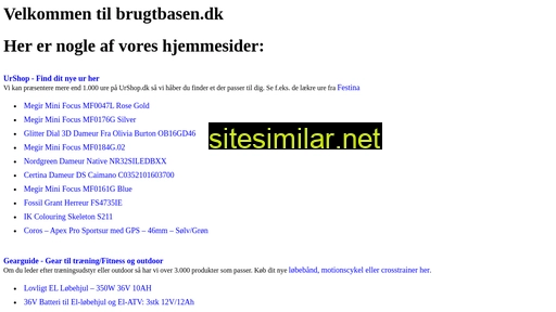 brugtbasen.dk alternative sites