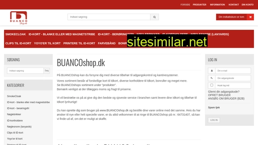 buancoshop.dk alternative sites