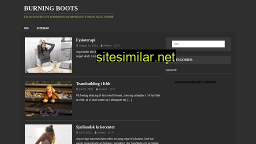 burningboots.dk alternative sites