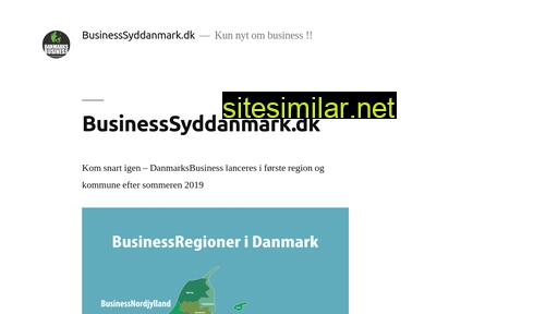 businesssyddanmark.dk alternative sites