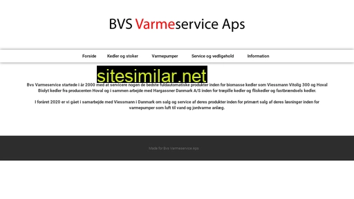 bvsvarmeservice.dk alternative sites