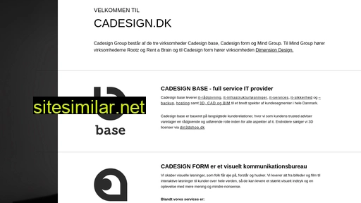 cadesign.dk alternative sites