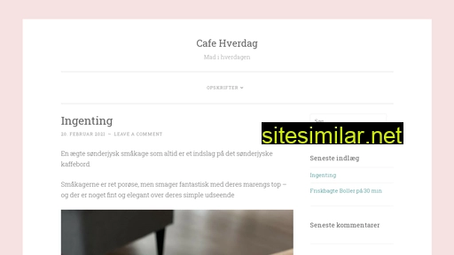 cafehverdag.dk alternative sites