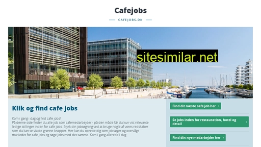 cafejobs.dk alternative sites