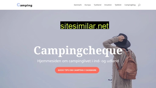 campingcheque.dk alternative sites
