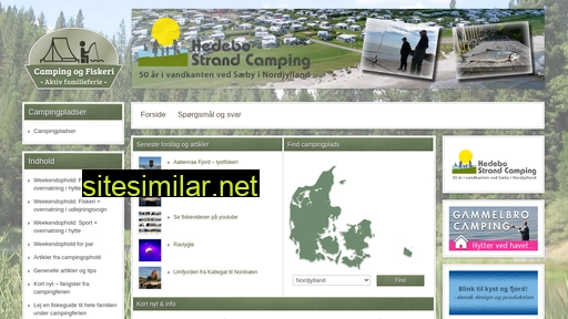 campingogfiskeri.dk alternative sites