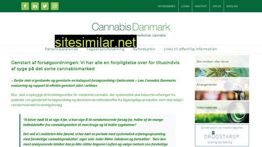 cannabisdanmark.dk alternative sites