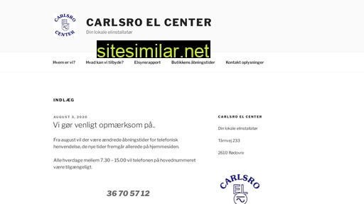 carlsroel.dk alternative sites