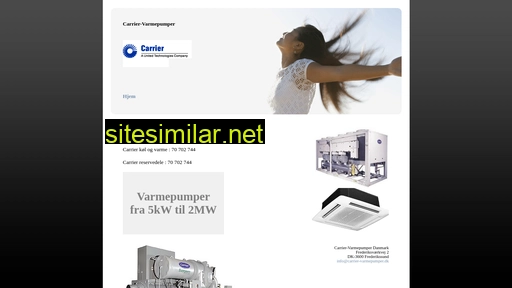 carrier-varmepumper.dk alternative sites