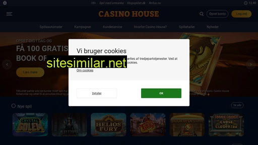 casinohouse.dk alternative sites