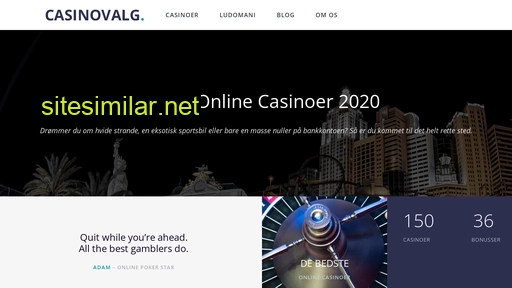 casinovalg.dk alternative sites