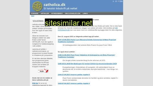 catholica.dk alternative sites
