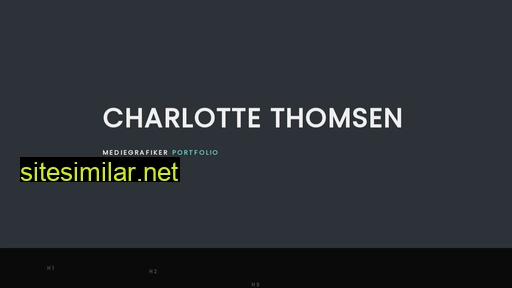 charlottethomsen.dk alternative sites