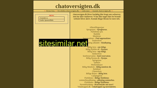 chatoversigten.dk alternative sites