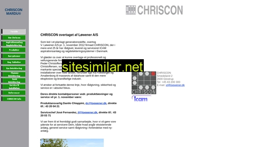 chriscon.dk alternative sites