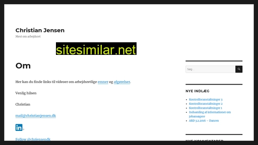 christianjensen.dk alternative sites