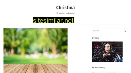 christina-london.dk alternative sites