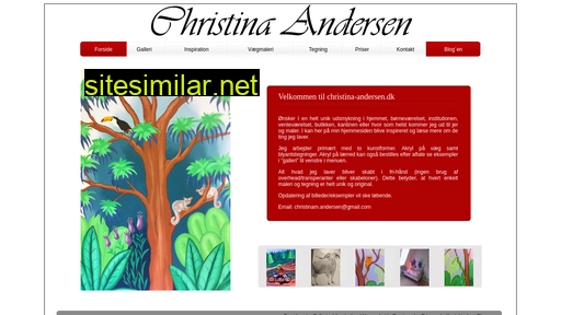 christinaandersen.dk alternative sites