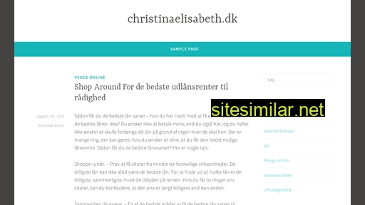 christinaelisabeth.dk alternative sites