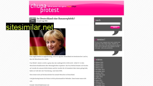 chupa-protest.dk alternative sites