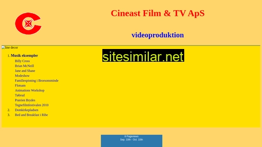 cineast.dk alternative sites