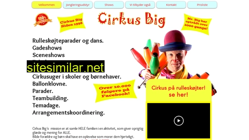 cirkusbig.dk alternative sites