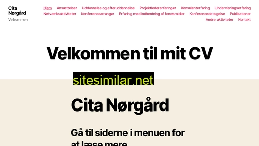 cita-norgaard.dk alternative sites