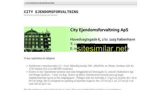 city-ejendomsforvaltning.dk alternative sites