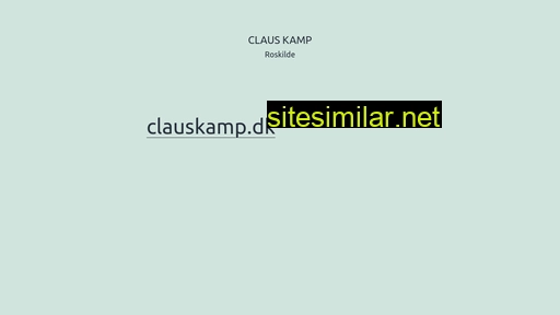 clauskamp.dk alternative sites