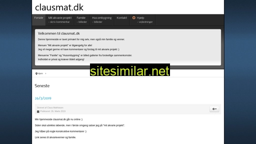 clausmat.dk alternative sites