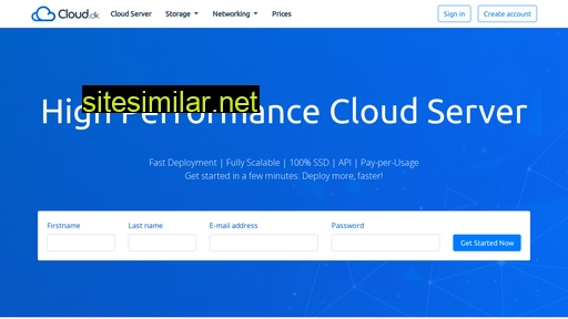 Cloud similar sites