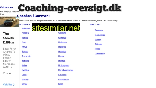 coaching-oversigt.dk alternative sites