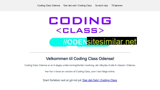 codingclassodense.dk alternative sites