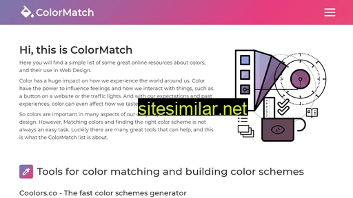 Colormatch similar sites