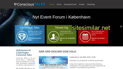 conscioustalks.dk alternative sites