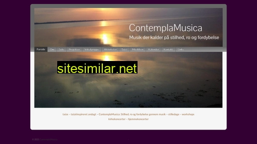 contemplamusica.dk alternative sites