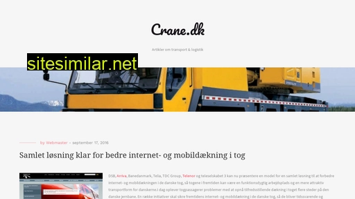 crane.dk alternative sites