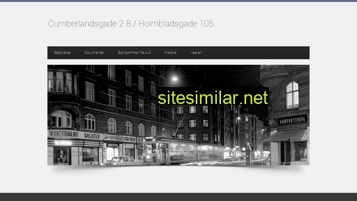 cumberlandsgade.dk alternative sites