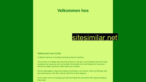 cusa.dk alternative sites