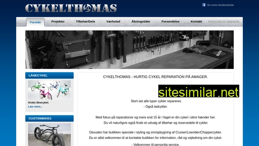 cykelthomas.dk alternative sites