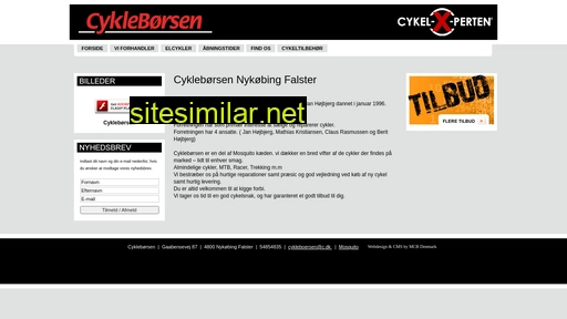 cykleboersen.dk alternative sites