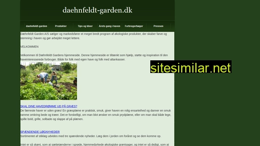daehnfeldt-garden.dk alternative sites