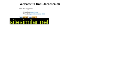 Dahl-jacobsen similar sites