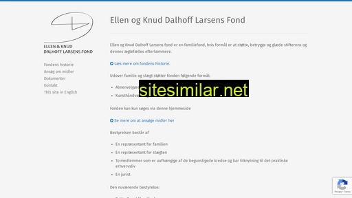 dalhofflarsensfond.dk alternative sites
