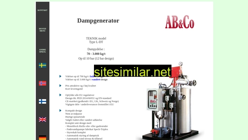 dampgenerator.dk alternative sites