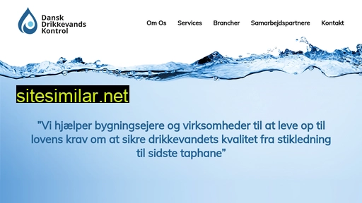 danskdrikkevandskontrol.dk alternative sites