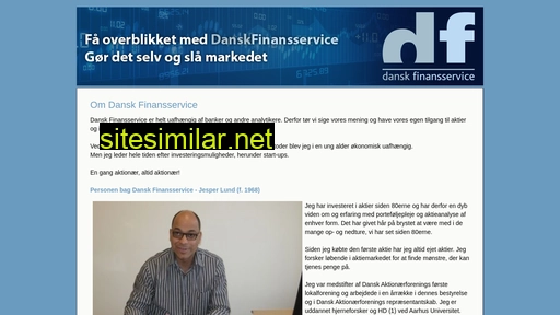 Danskfinansservice similar sites